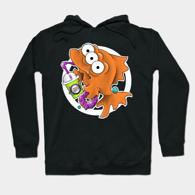 blinky <3 Hoodie by elywick